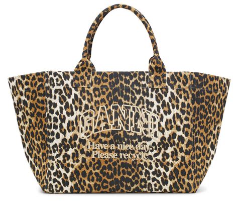 ganni leopard bag dupe|ganni leopard tote bag.